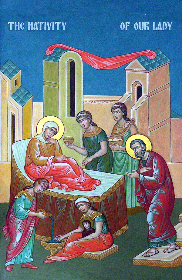 The Nativity of our Lady dans immagini sacre nativityofourlady